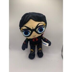 G.I. Joe Barones Plush Toy Black Stuffed Animal Collectible 8"